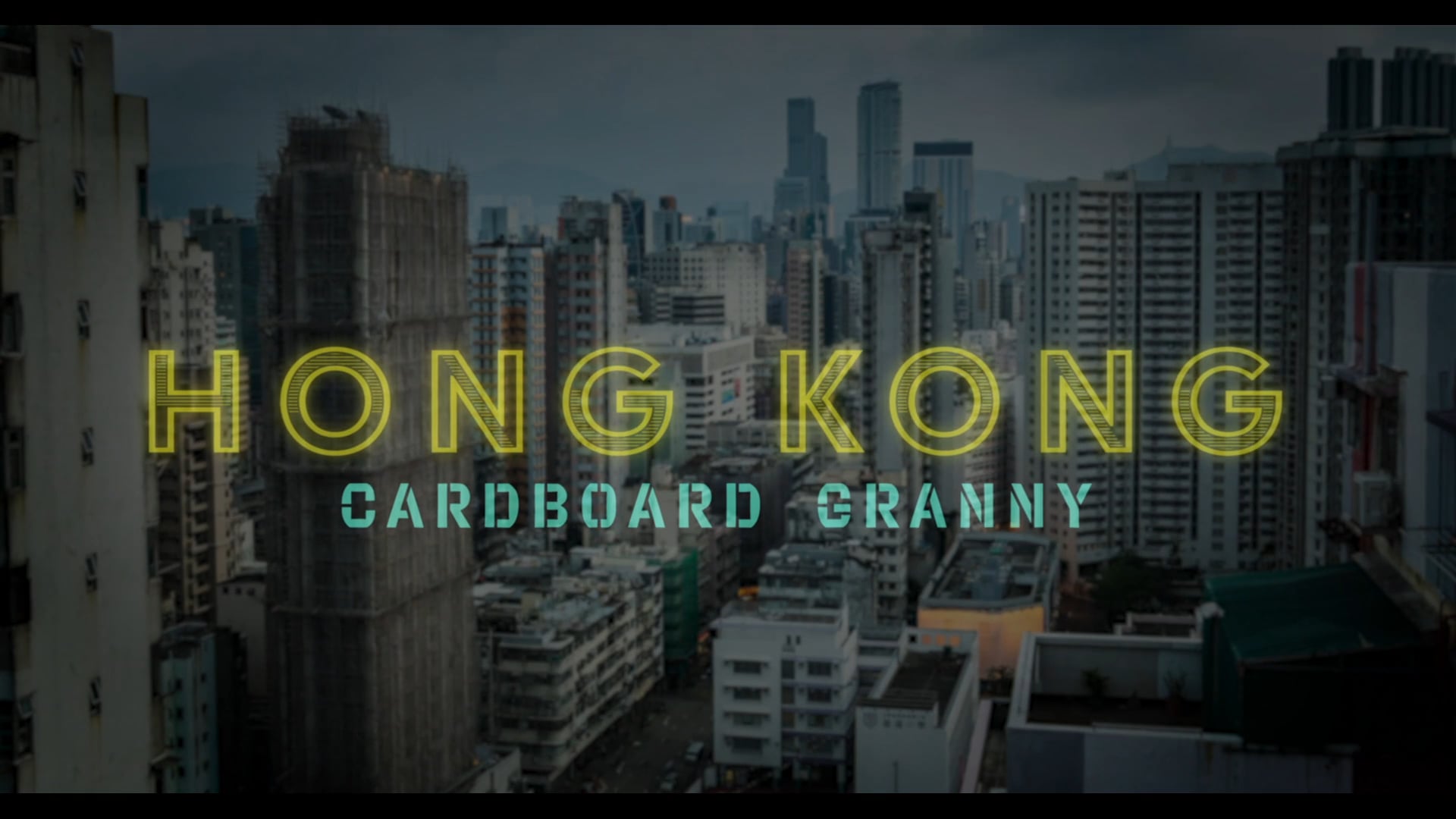 Hong Kong Cardboard Granny