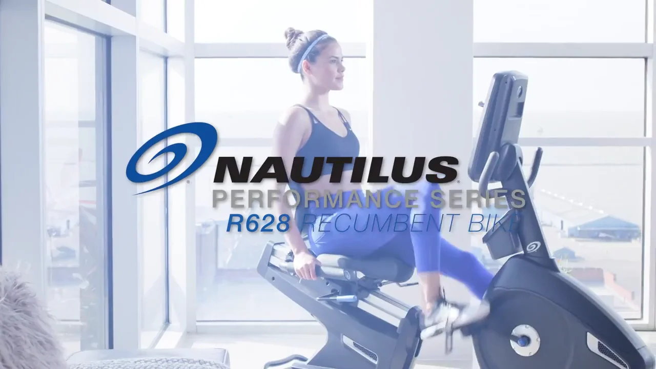 Nautilus r628 recumbent store bike