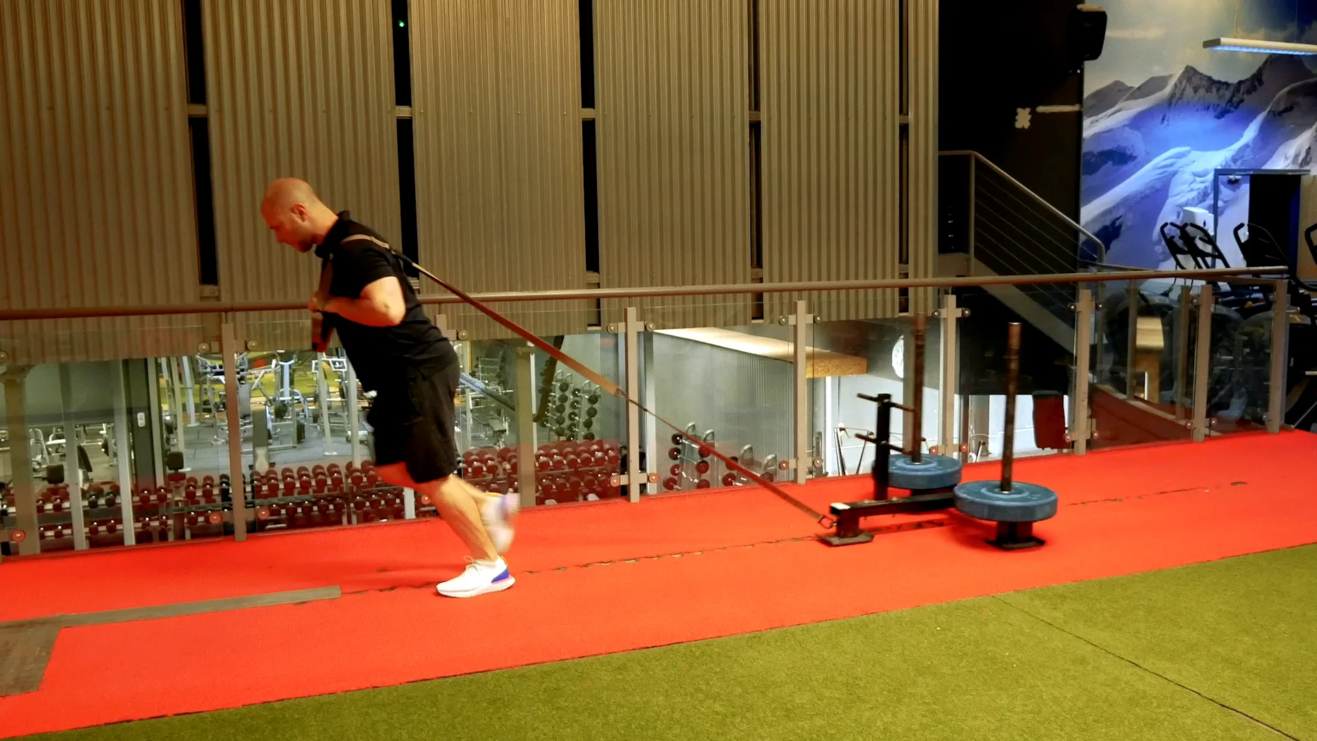 Over Shoulder Sled Drags on Vimeo