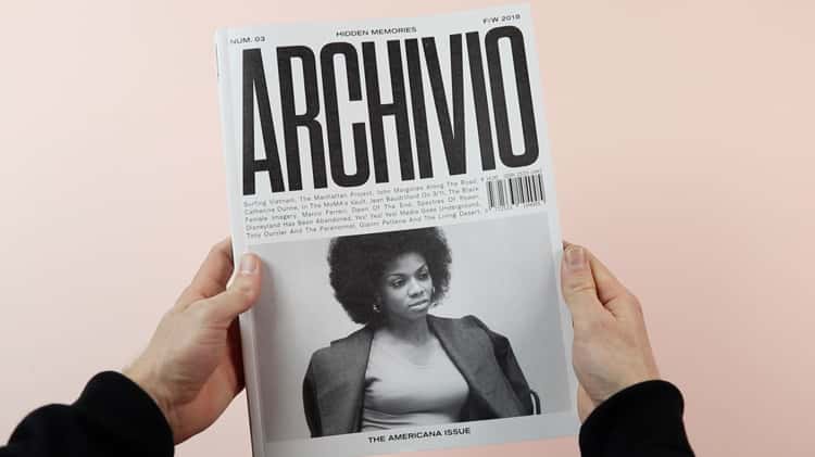 Archive Americana unpacked in Archivio magazine