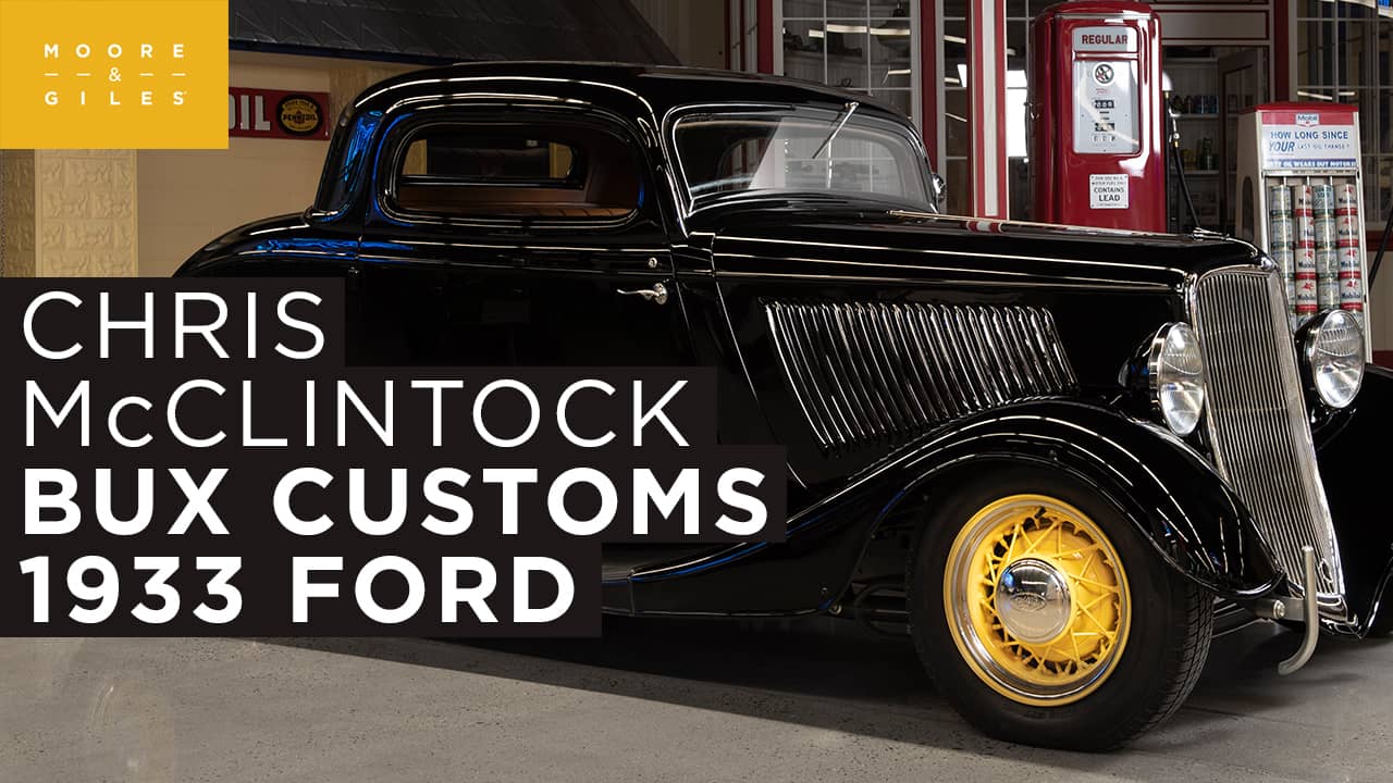 Moore & Giles Automotive Leather Chris McClintock of Bux Customs on