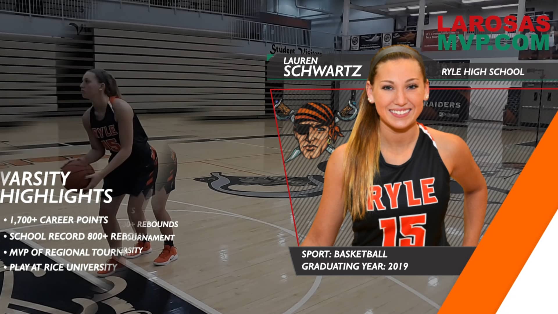 Lauren Schwartz - LaRosa's MVP Athlete of the Week on Vimeo