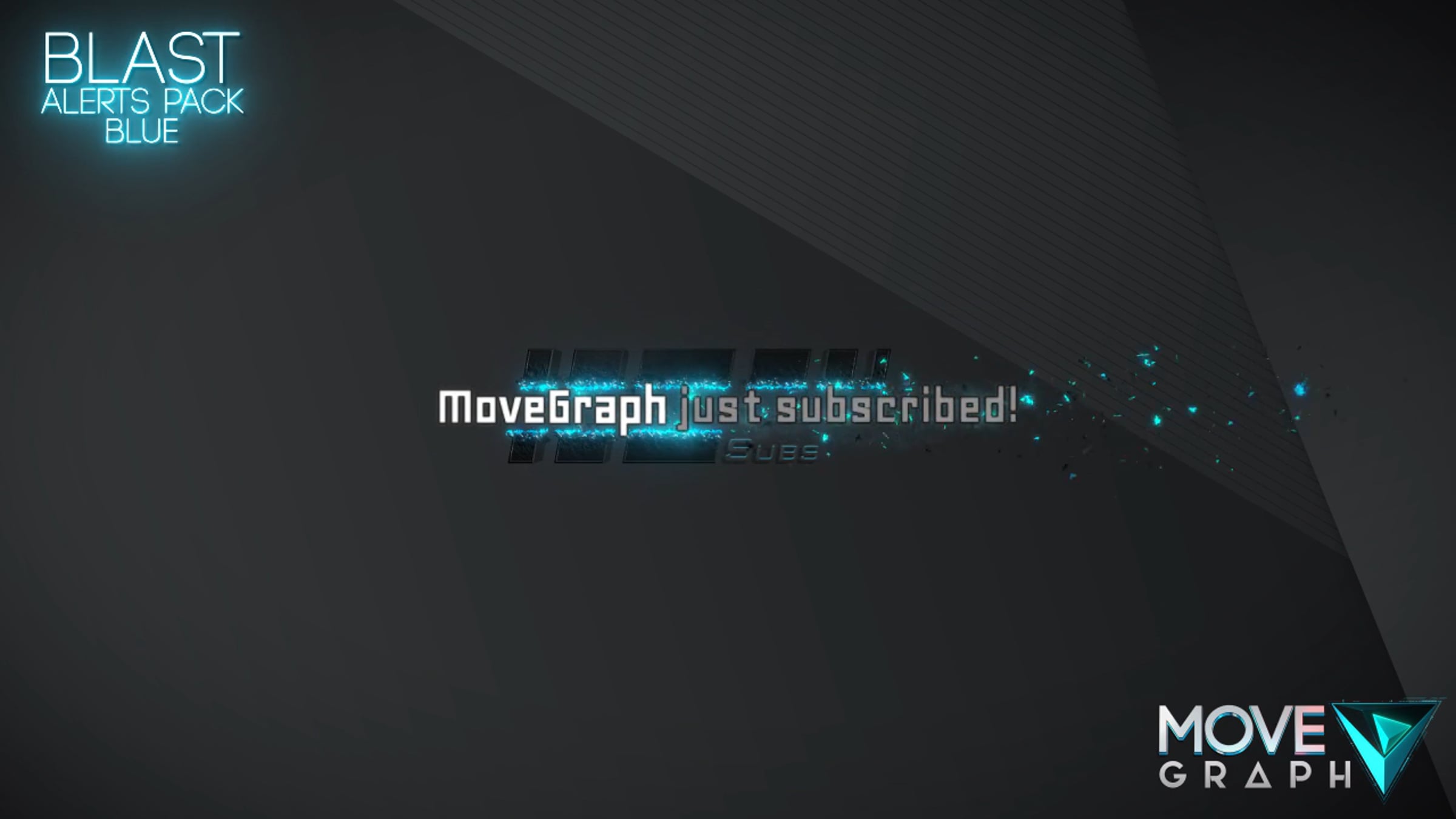 Streamlabs Animated Alerts Pack with Sound • MoveGraph Stream Overlays ...