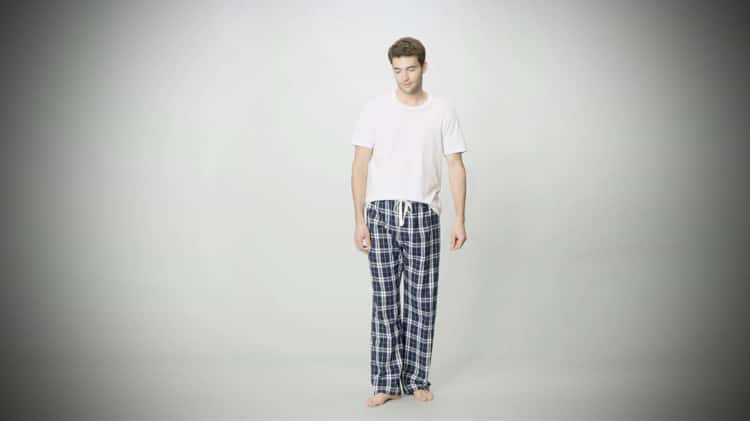 District flannel plaid on sale pant