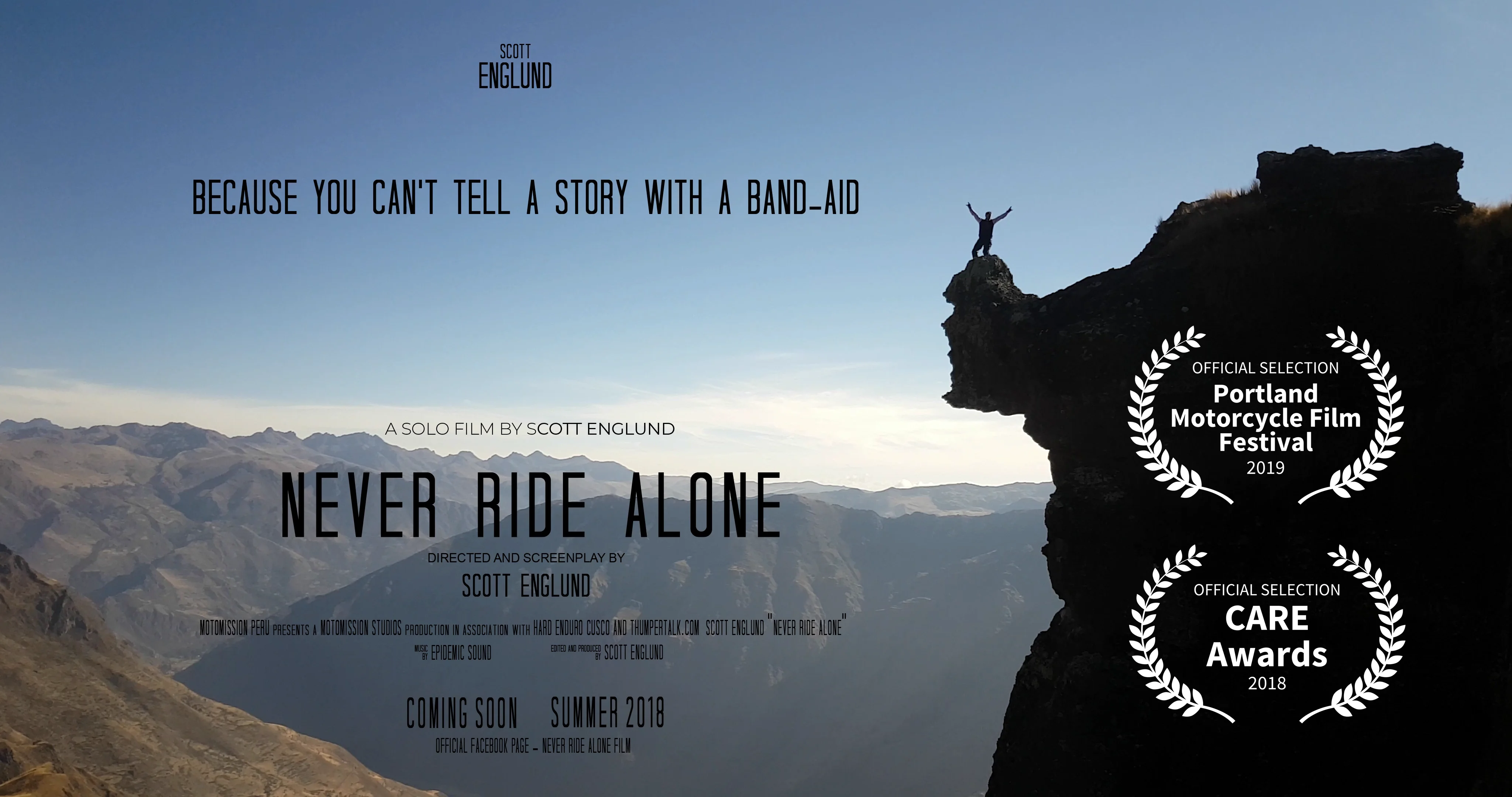 Watch NEVER RIDE ALONE Video Movie Poster Online | Vimeo On Demand