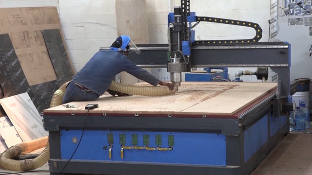 Maker Video: JAMESON Sign Cutout on 16mm Supawood MDF with an EasyRoute CNC Router for Display Stand Building