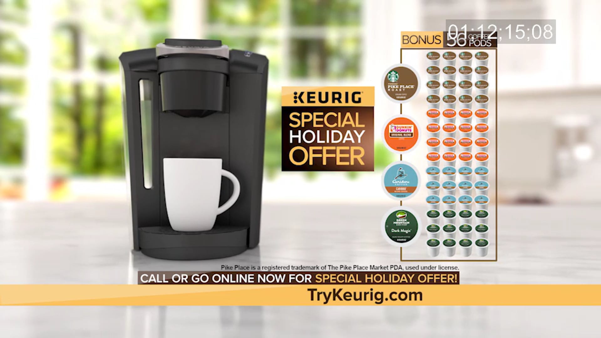 Keurig Coffee Maker Direct Response Show