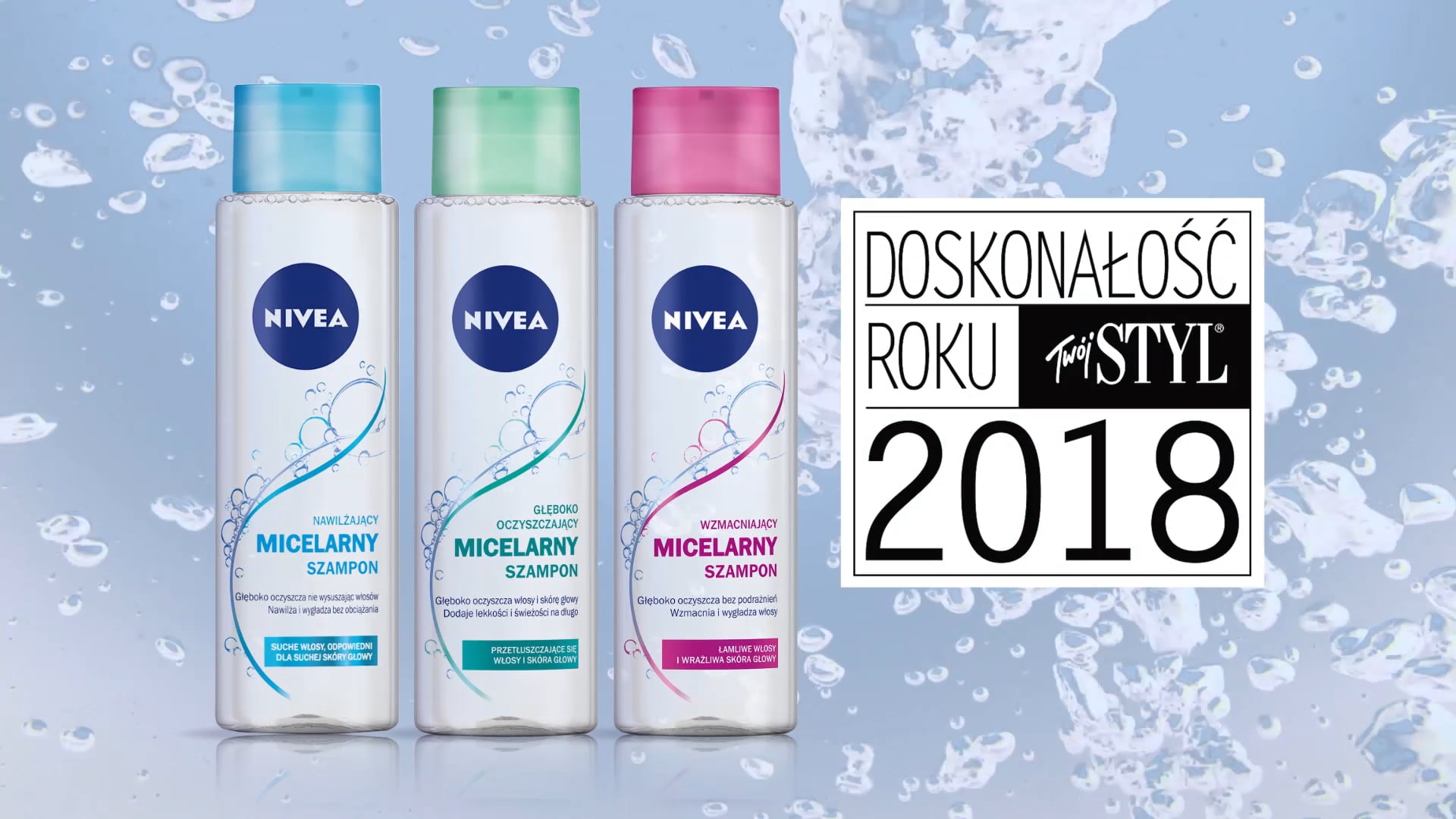 NIVEA Hair Micellar - Doskonałość Roku 2018