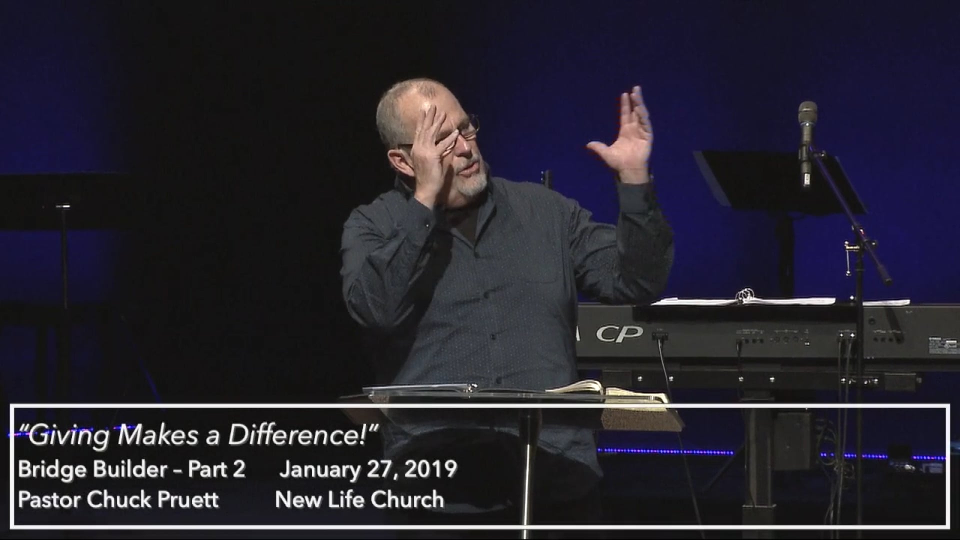 Jan. 27, 2019 - "Giving Makes a Difference - Part 2"