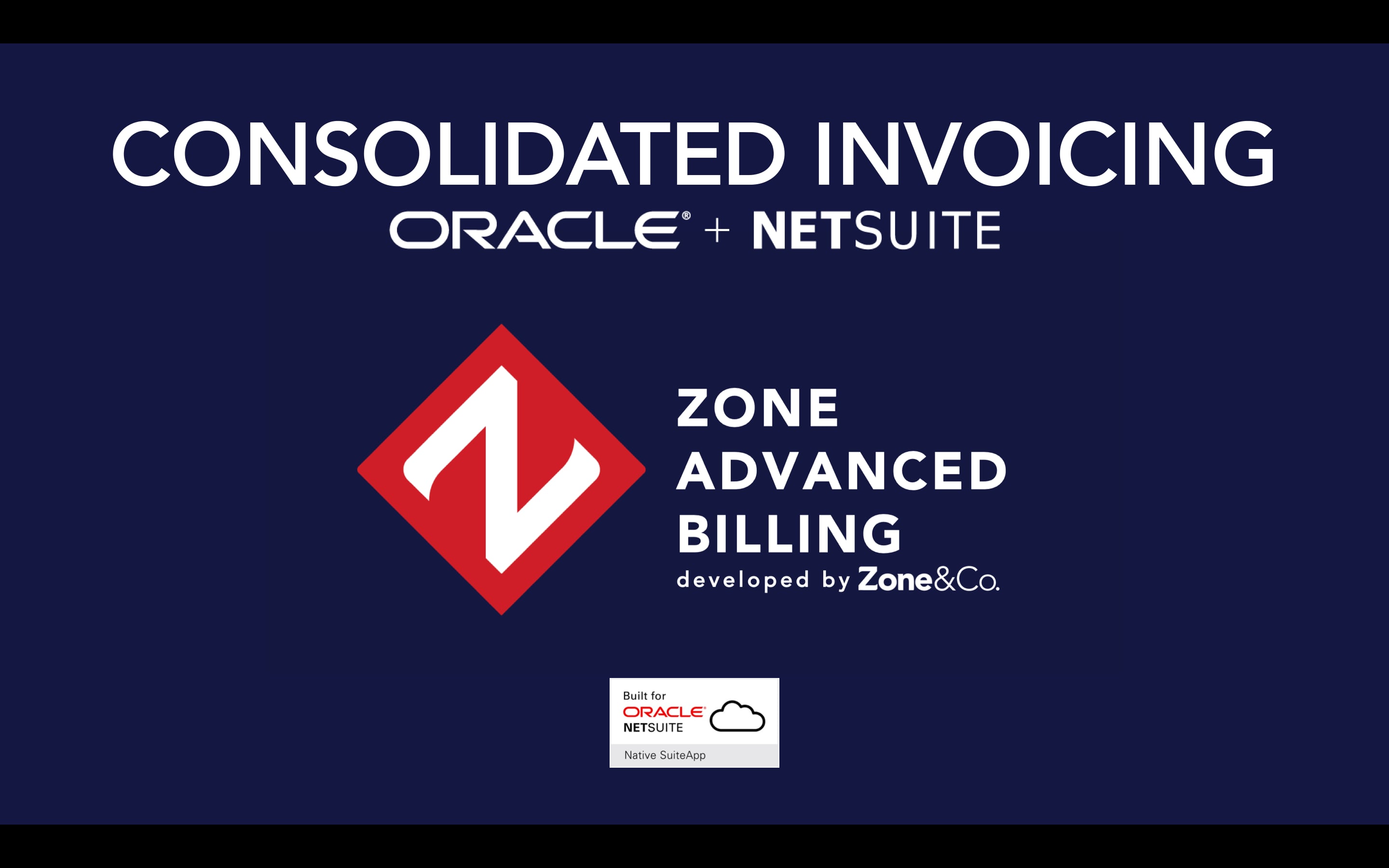 Zone Advanced Billing Subscription Billing in NetSuite Consolidated