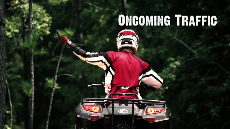 ATV Hand Signals video