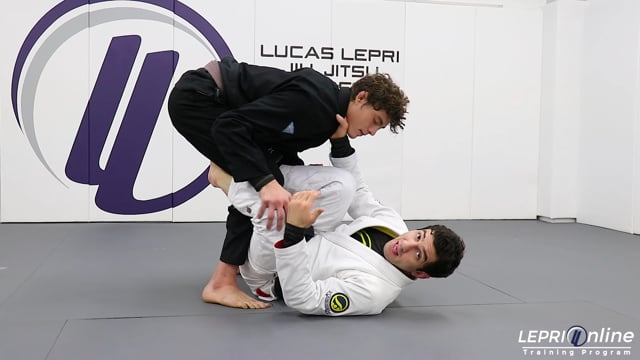 De La Riva to One Leg X to Leg Sweep