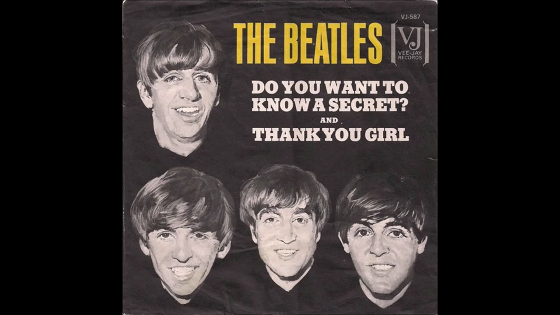 ビートルズ　ドゥ・ユー・ウォント・トゥ・ノウ・ア・シークレット　サンキューガール The Beatles - Thank You Girl (Original US Mono Single Mix