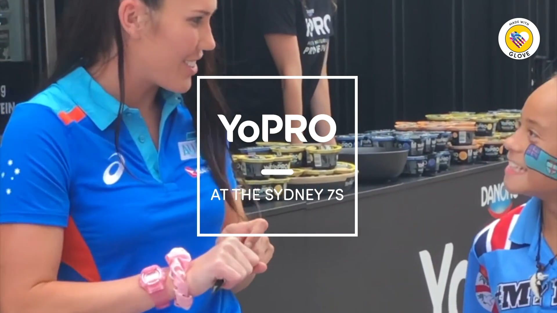 YoPRO Event Activation at the Sydney7s
