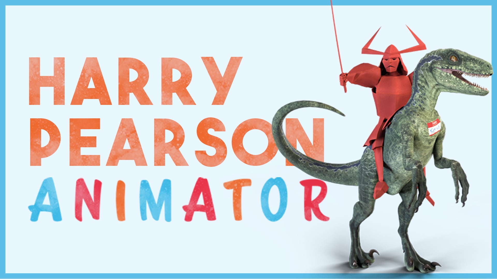 Animation Reel February 2019 - Harry Pearson