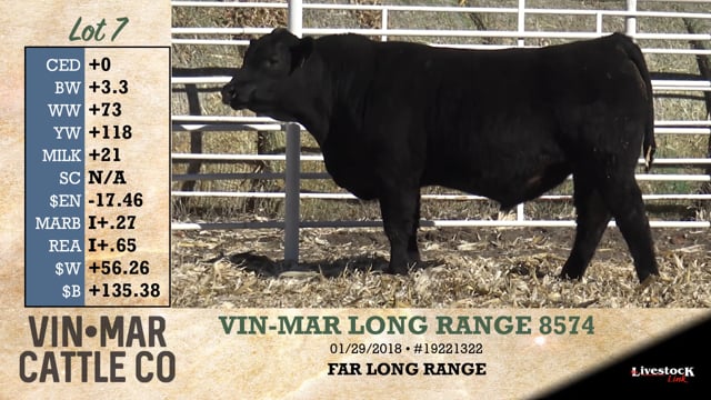 Lot #7 - VIN-MAR LONG RANGE 8574