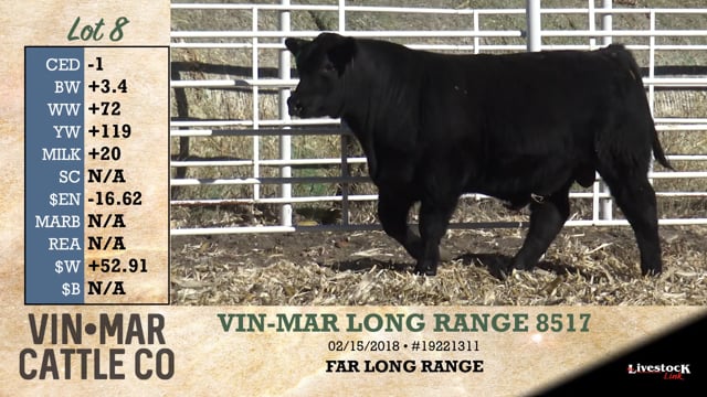 Lot #8 - VIN-MAR LONG RANGE 8517
