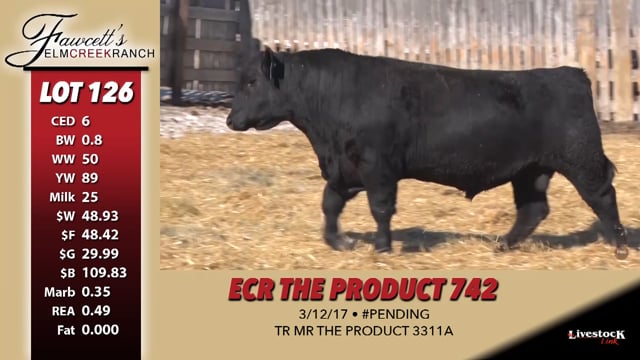 Lot #126 - ECR THE PRODUCT 742