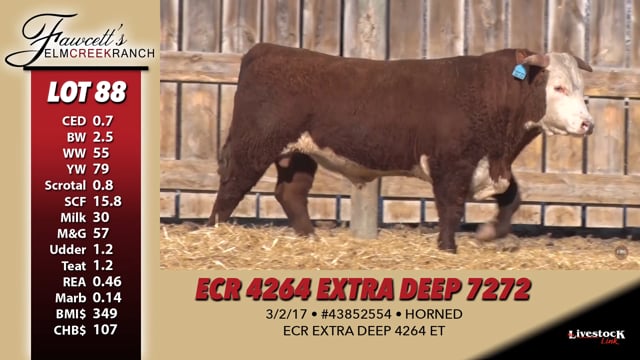 Lot #88 - ECR 4264 EXTRA DEEP 7272