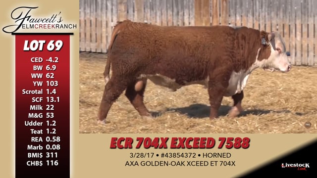 Lot #69 - ECR 704X EXCEED 7588
