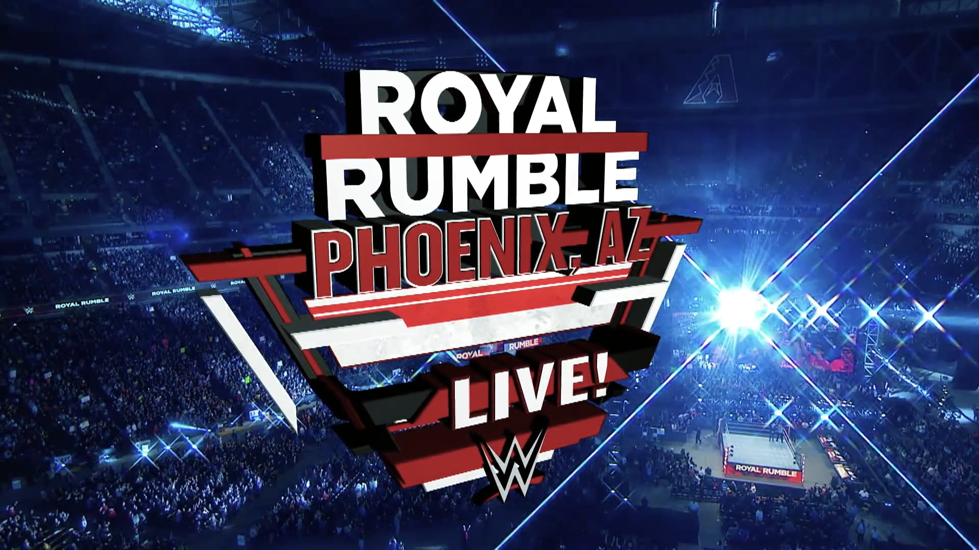 Spidercam FIELD Royal Rumble 2019 WWE