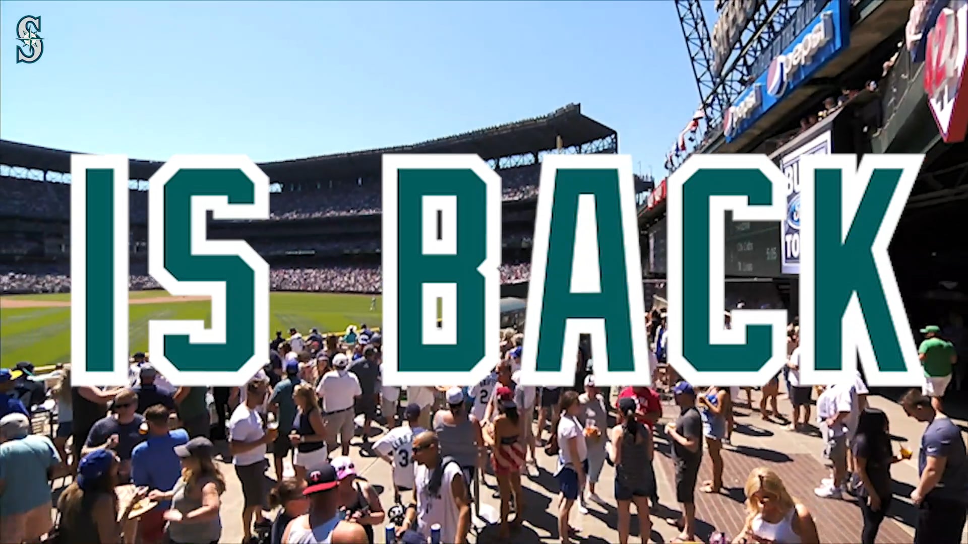 Mariners Baseball Park Pass Commercial
