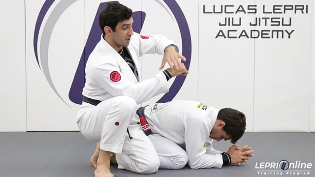 Seat Belt Grip to Back Take when Opponent is in Turtle