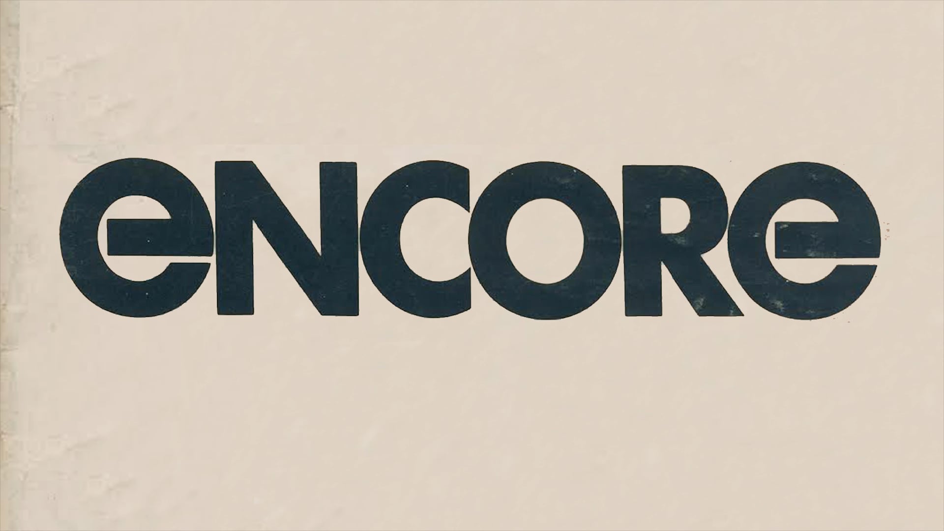 Encore Documentary Promo
