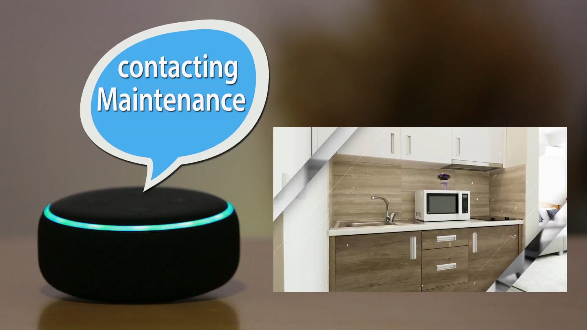 Maintenance Requests from alexa enabled rooms
