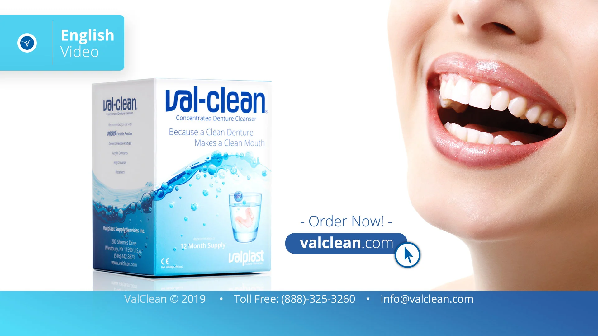 ValClean® - Care For Your Denture