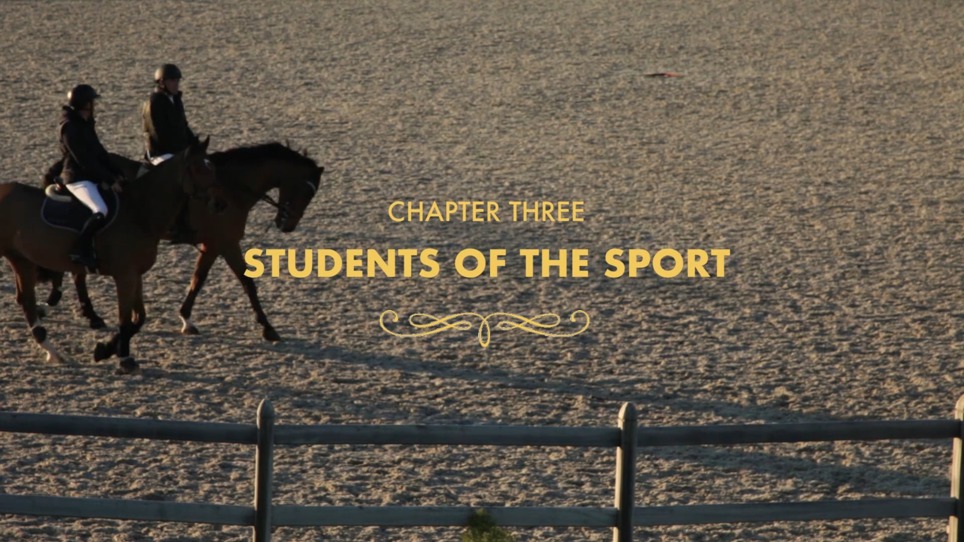 Chapter Three: Students of the Sport