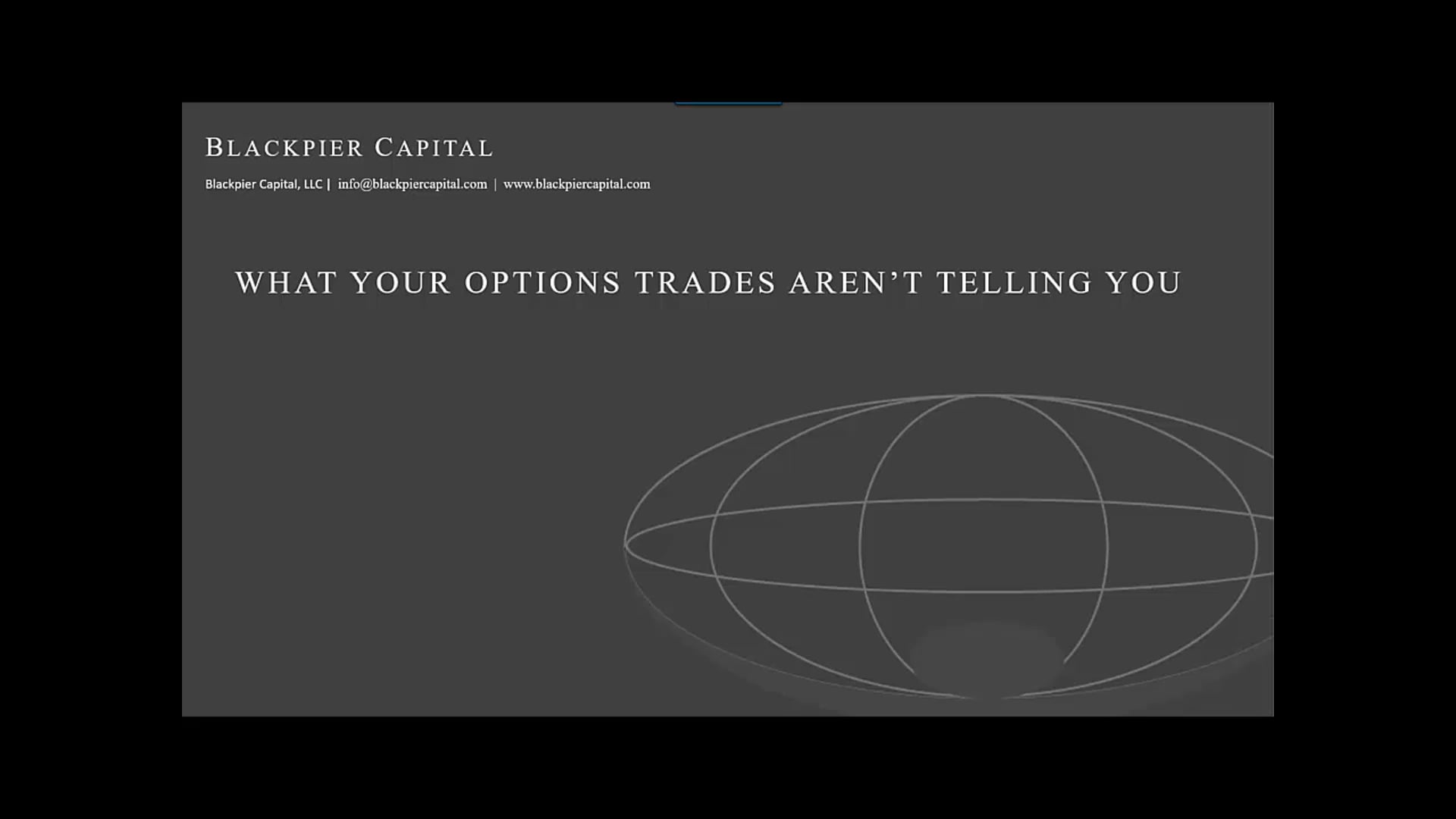 What Options Trades Arent Telling You