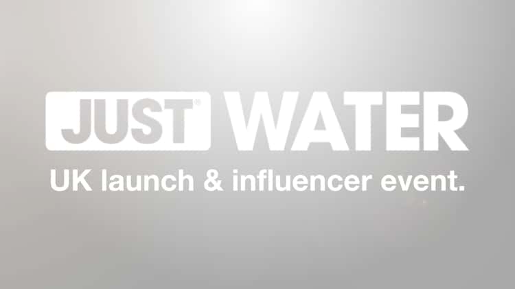 Will Smith launches Just Water in the UK