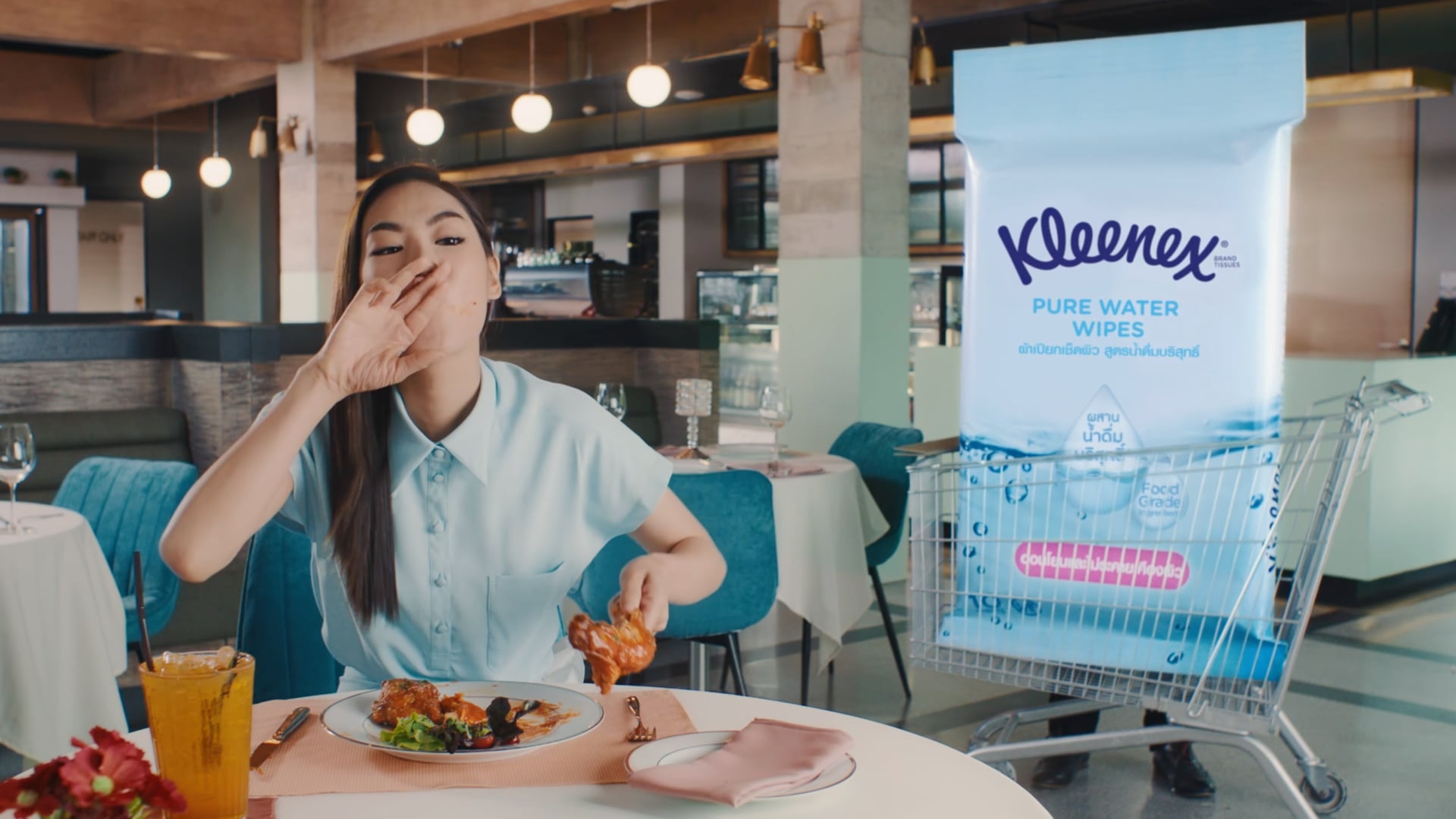 Kleenex wet wipes: Pure Water