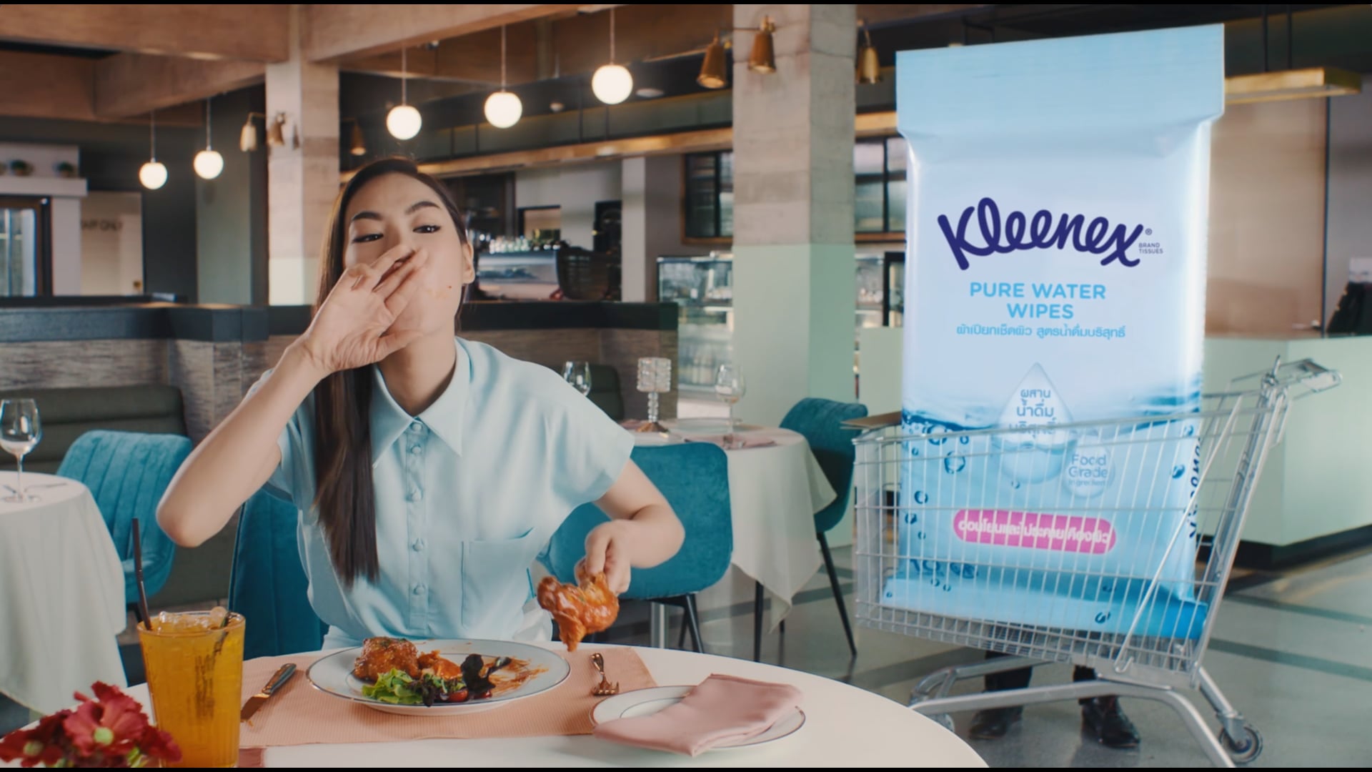 Kleenex wet wipes: Pure Water