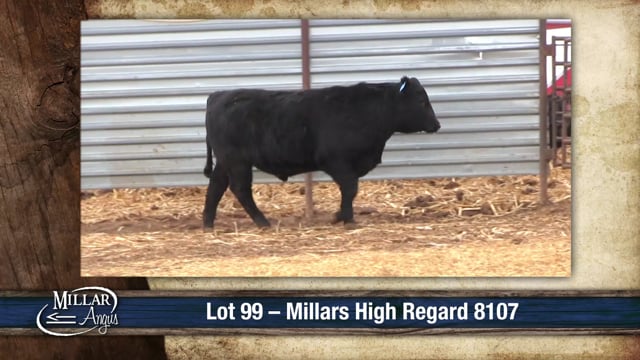 Lot #99 - MILLARS HIGH REGARD 8107