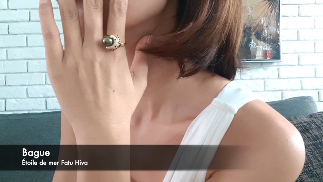Anello Étoile de mer Fatu Hiva, oro giallo | Gemperles