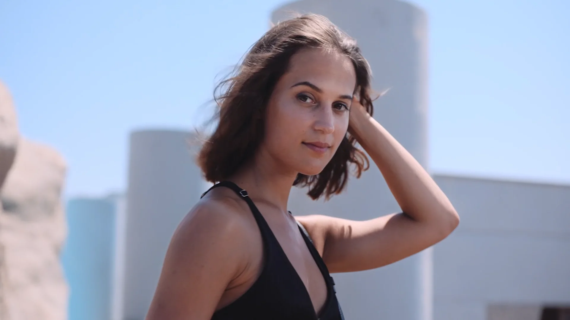 Alicia Vikander - People arriving at the Louis Vuitton PAP F/W