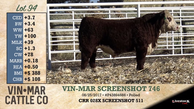 Lot #94 - VIN-MAR SCREENSHOT 746