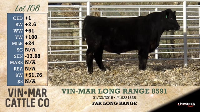 Lot #106 - VIN-MAR LONG RANGE 8591
