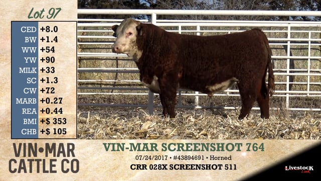 Lot #97 - VIN-MAR SCREENSHOT 764