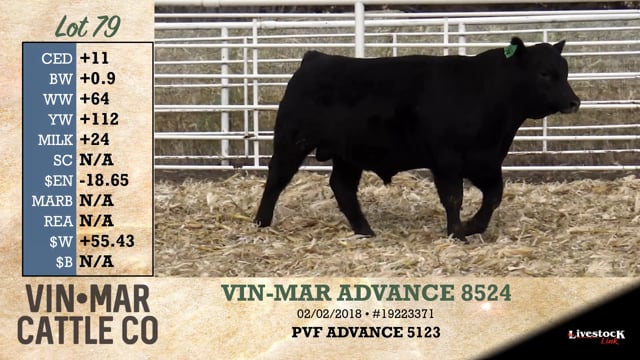 Lot #79 - VIN-MAR ADVANCE 8524