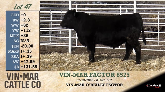 Lot #47 - VIN-MAR FACTOR 8525
