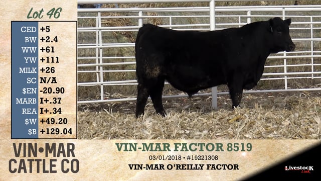 Lot #46 - VIN-MAR FACTOR 8519
