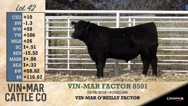 Lot #42 - VIN-MAR FACTOR 8501