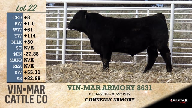 Lot #22 - VIN-MAR ARMORY 8631