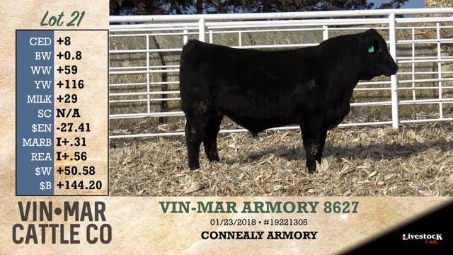 Lot #21 - VIN-MAR ARMORY 8627
