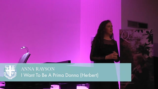 Gold Singing 2019: Anna Rayson - I Want To Be A Prima Donna (Herbert)
