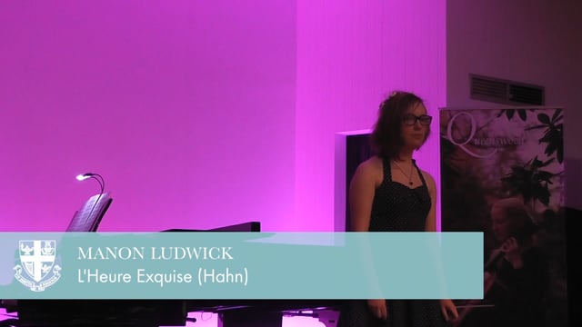 Gold Singing 2019: Manon Ludwick - L'Heure Exquise