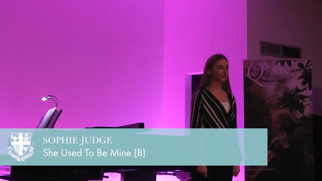 Gold Singing 2019: Sophie Judge - She Used To Be Mine